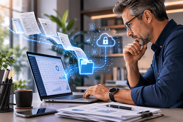 Profesional revisando la adaptación de su sistema de facturación a VERIFACTU