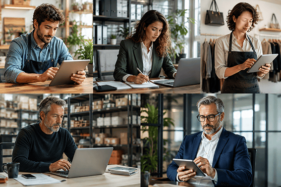 Autónomos y empresas gestionando su adaptación a los requisitos de VERIFACTU